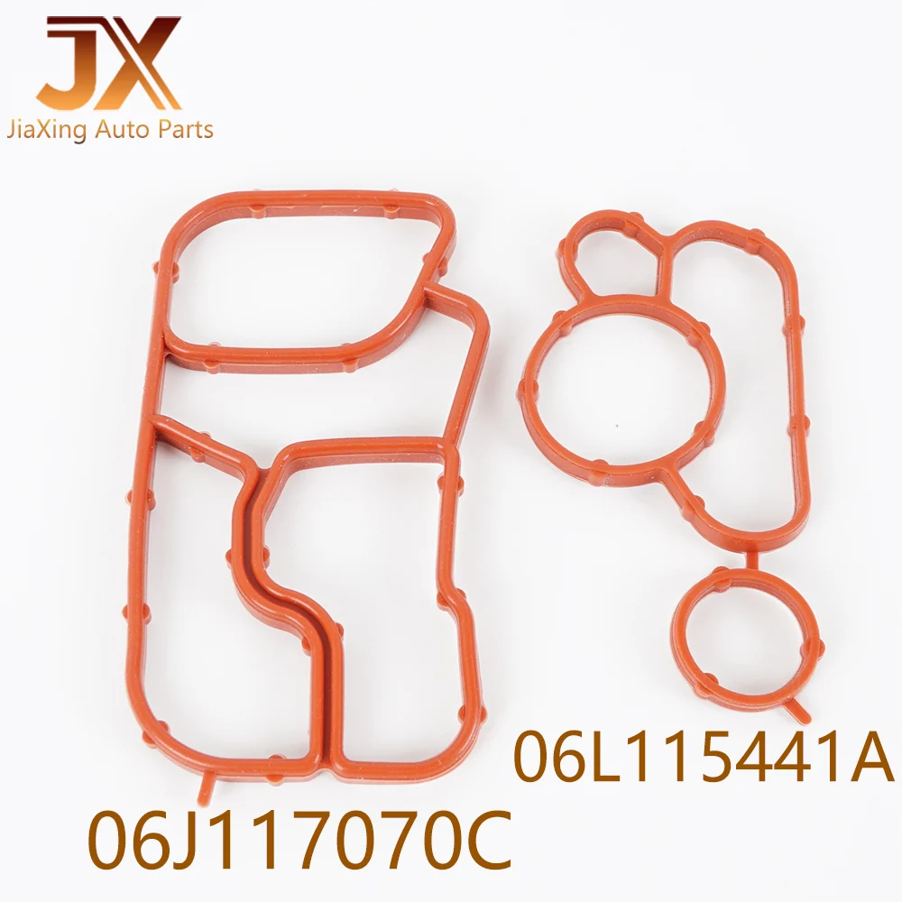 06J117070C 06J115441A Oil Cooler Gasket Pipe And Connector Joint For EA888 Audi A4A5A6Q5 VW Golf Tiguan Passat Jetta 06L115441