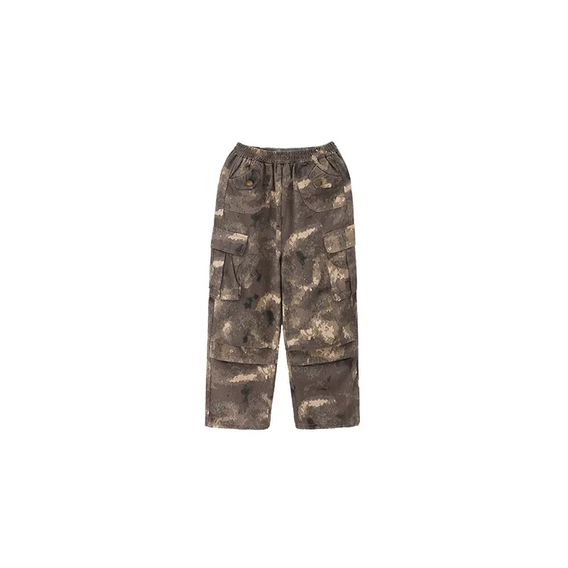 Bambini Hip Hop Camouflage Vest Pants t-shirt nera ragazzi ragazze Street Dance Shorts adolescenti Jazz Clothes set bambini Streetwear