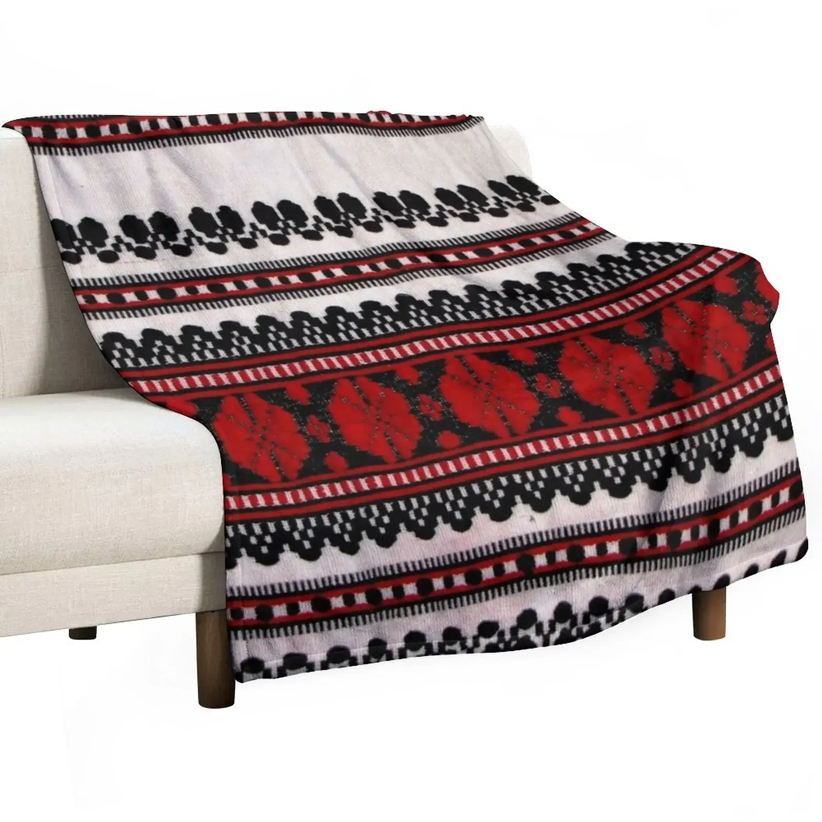 Traditional romanian style Throw Blanket Soft Plaid Blankets Sofas Of Decoration Luxury Brand Comforter Blankets