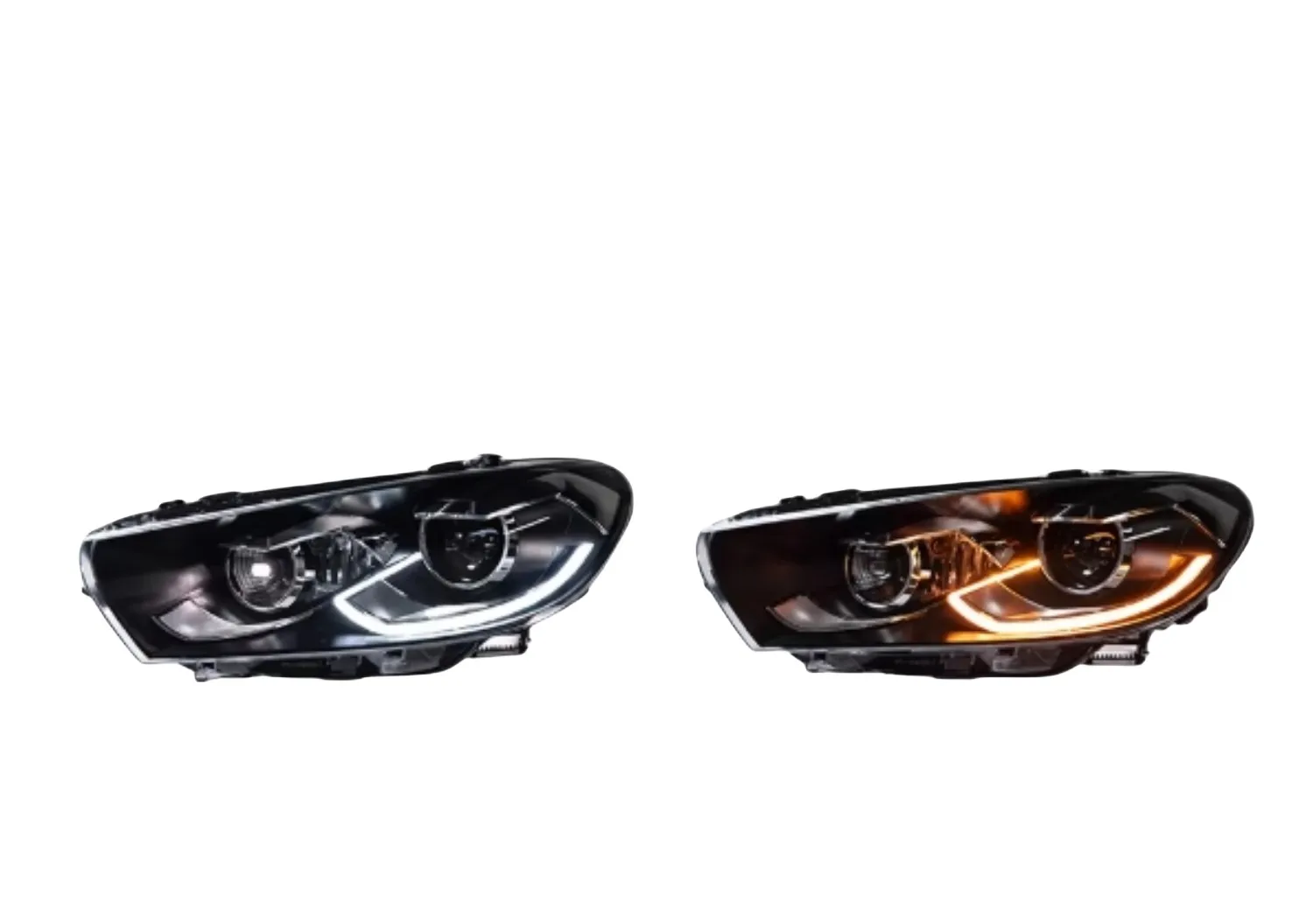 

Автомобильная светодиодная фара для Volkswagen vw Scirocco 09-16, дневные ходовые фары DRL, ближний свет, указатель поворота