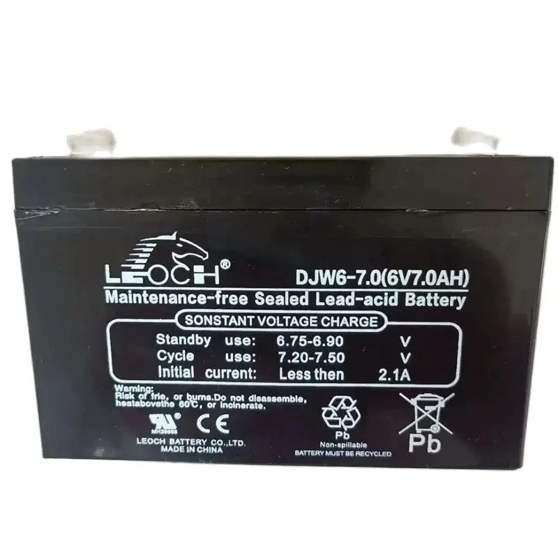 DJW6-7 6V 7000mAh Electric Vehicles Storage Battery Maintenance Free