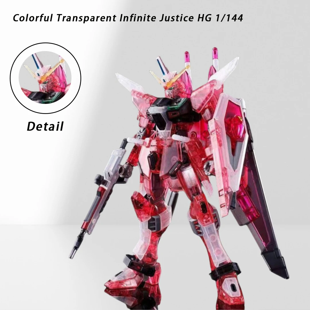 

New Star Dynamic Новая жизнь Бесконечная справедливость Цвет Прозрачная модель HG1/144 Прозрачный цвет Пары Hall Limited