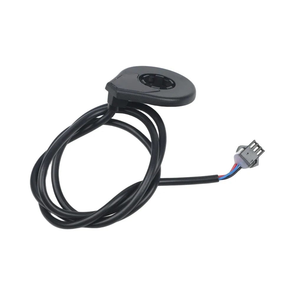 Bicycle Pedal Assist Sensor for E-Bike For speed Measurement Detection with Integrated Magnetic Disk 13.5x9x8.5cm Black ABS