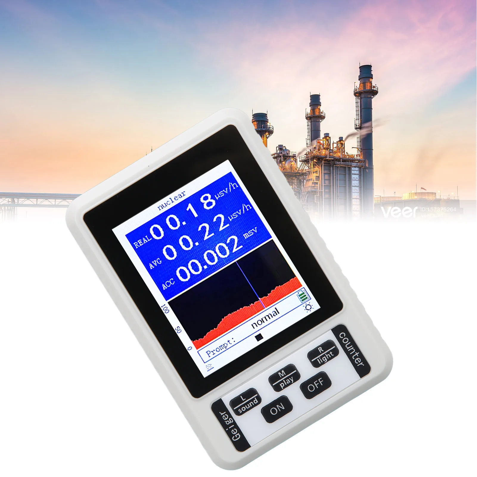 核放射線検出器 ガイガーカウンター 核放射線検出器 ガイガーカウンター X β γ 線テスター 放射線量警報器