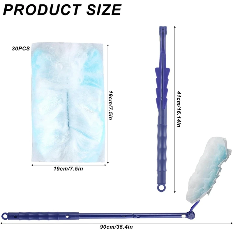 Chusteczki do kurzu opakowanie uzupełniające Microfibre ścierka do kurzu prochowiec nadający się do czyszczenia kurzu z kurzu 1 zestaw