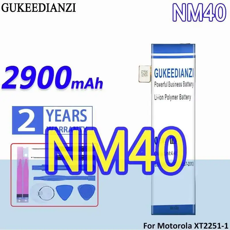 

For Motorola Moto XT2251-1 Long-Lasting Performance 2900Mah Lightweight Mobile Phone Battery NM40