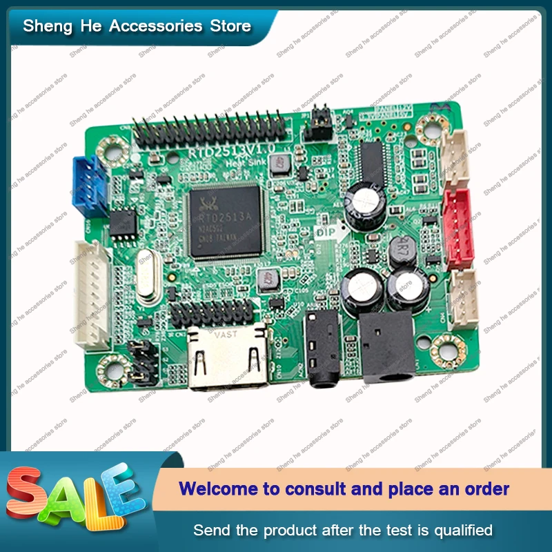 RTD2513 V1.0 commercial display motherboard Industrial control motherboard HDMI input to LVDS output HD driver board LCD