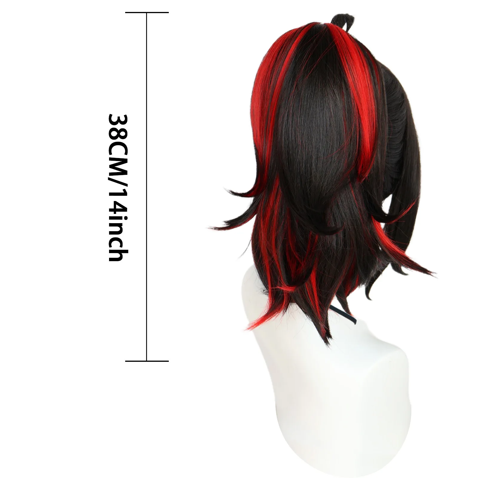 [Olmee] In Stock Zhu Yuan Cosplay Wig Set ZZZ Zenless Zone Zero Чжу Юань Shu En Juyeon Halloween Xmas Not Styled