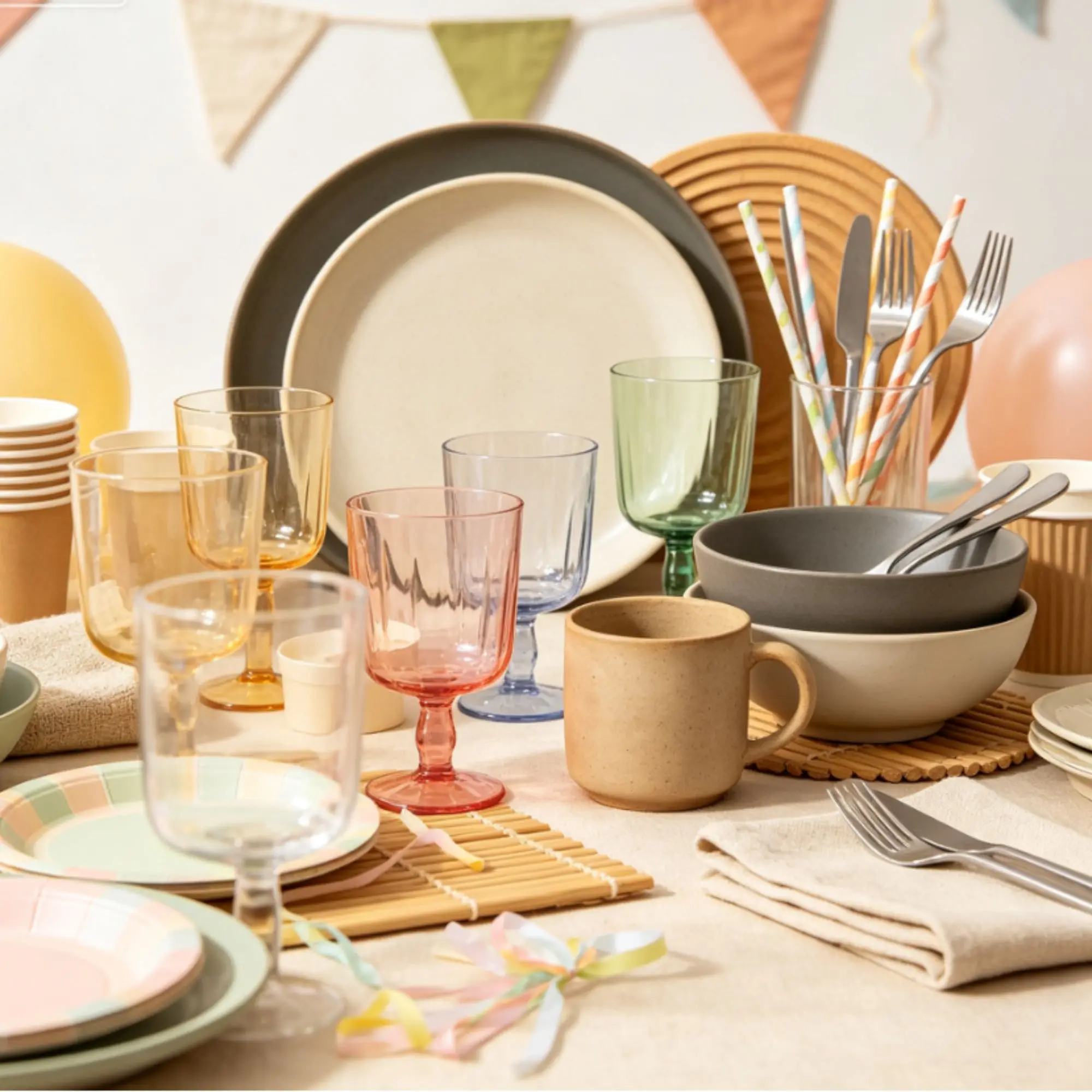 Surprise Hidden Dining Supply Blind Box, Unrevealed Elegant Table Decor Goods, Suitable for home use, apartment dining and small gatherings
