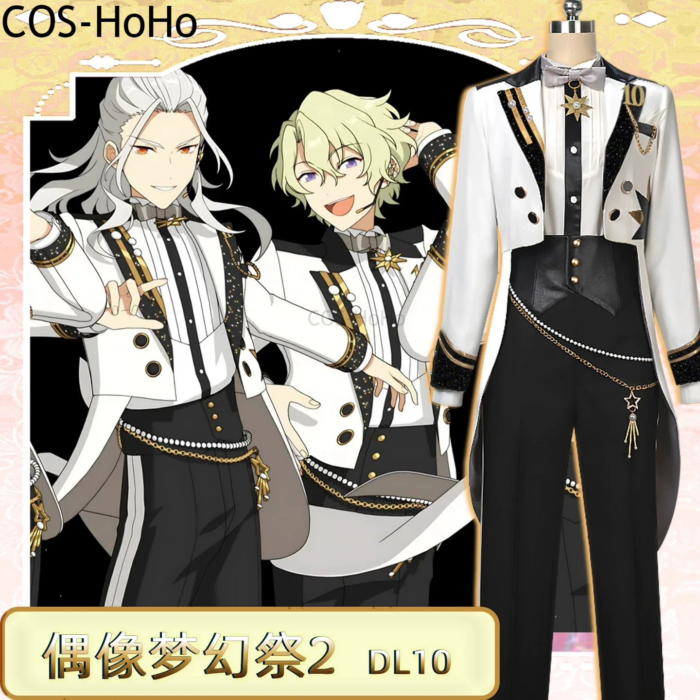 

COS-HoHo Ensemble Stars 2 DL10 All Members Game Suit Gorgeous Handsome Uniform Cosplay Costume Halloween Party Role Play Outfit
