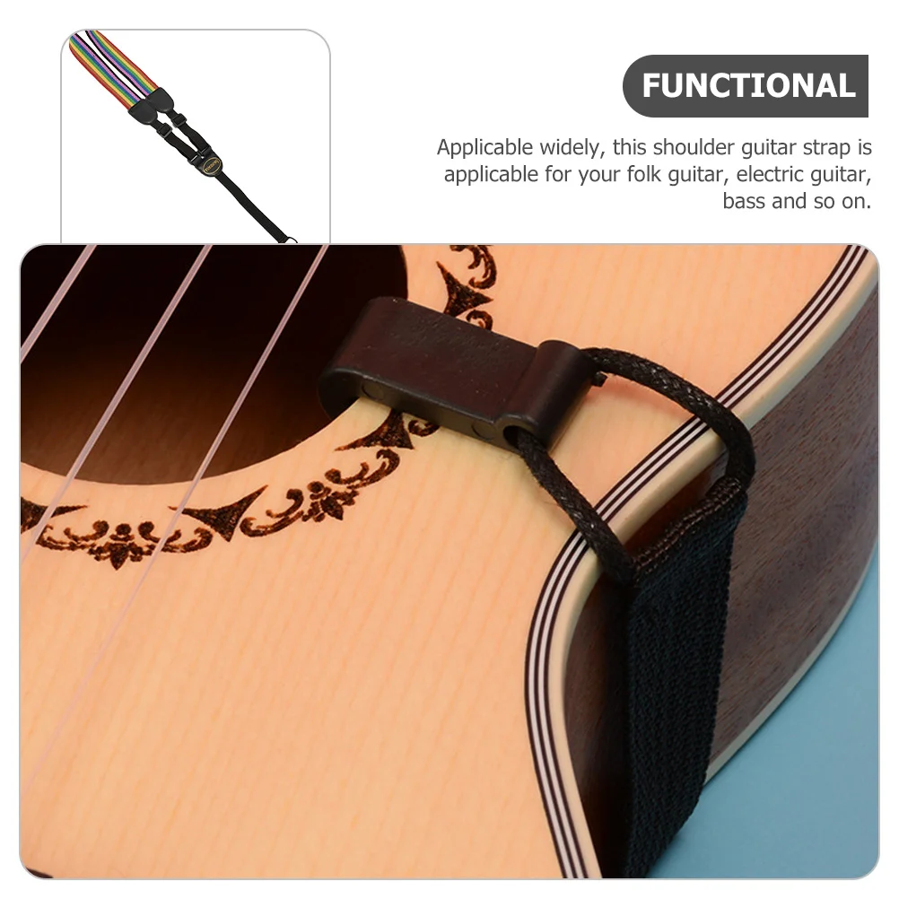 

Adjustable Strap Replacement Durable Guitar Strap for Folk Electric Bass Bass Guitar Piano Keyboard Case