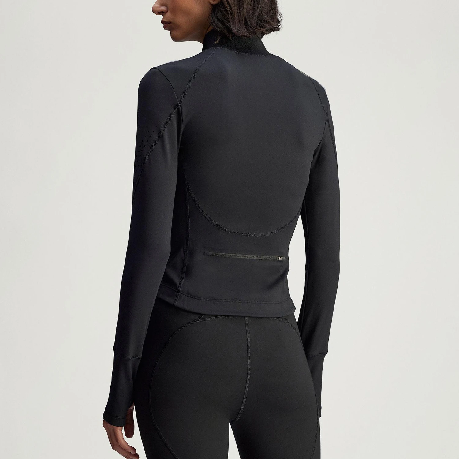Adidas genuine MIDLAYER women's training slim fit sports jacket JW4551