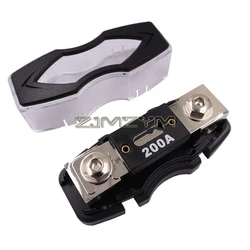Car Audio Fuse Holder Car Audio Modification Power Distribution Fuses Box 0GA(4GA) Fused Distribution Block for Maximu