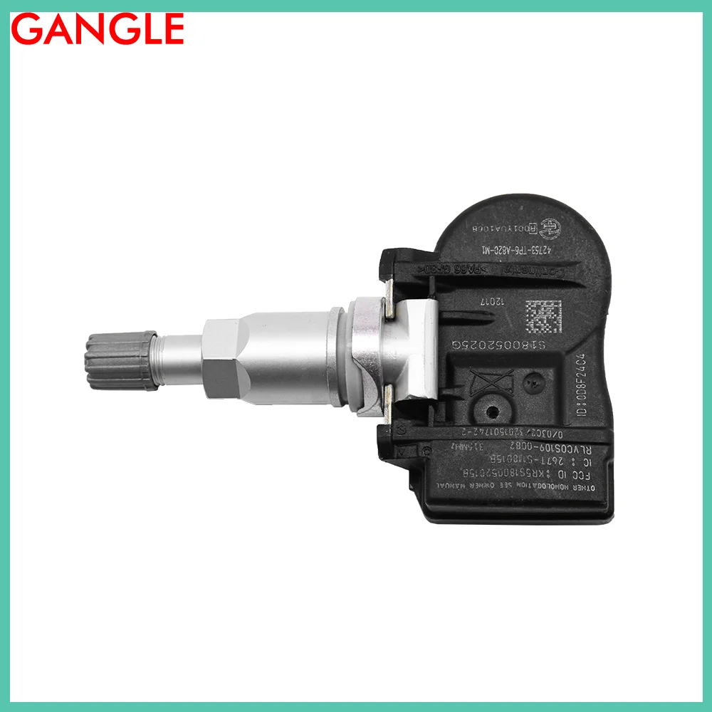 FOR HONDA CR-V 2011 2012 2013 TPMS HONDA 315MHz TIRE PRESSURE SENSOR TIRE AIR PRESSURE SENSOR 42753-TP6-A820-M1