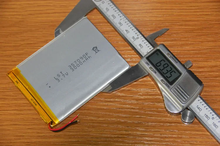 بطارية ليثيوم خاصة للكمبيوتر اللوحي 3.7 فولت للمكعب U25GT 357090   كابل بوليمر S18 Yuandao Lixin خلية ليثيوم أيون قابلة لإعادة الشحن