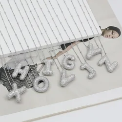 2025 Popular Jewelry Women's TrendPendant 26 Letter French Classical BubbleNecklace Suitable For Summer Daily Outgoing