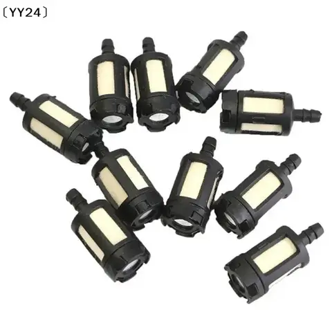 10 Pieces General Fuel Filter For  Garden Machinery Grass Trimmer Chainsaw