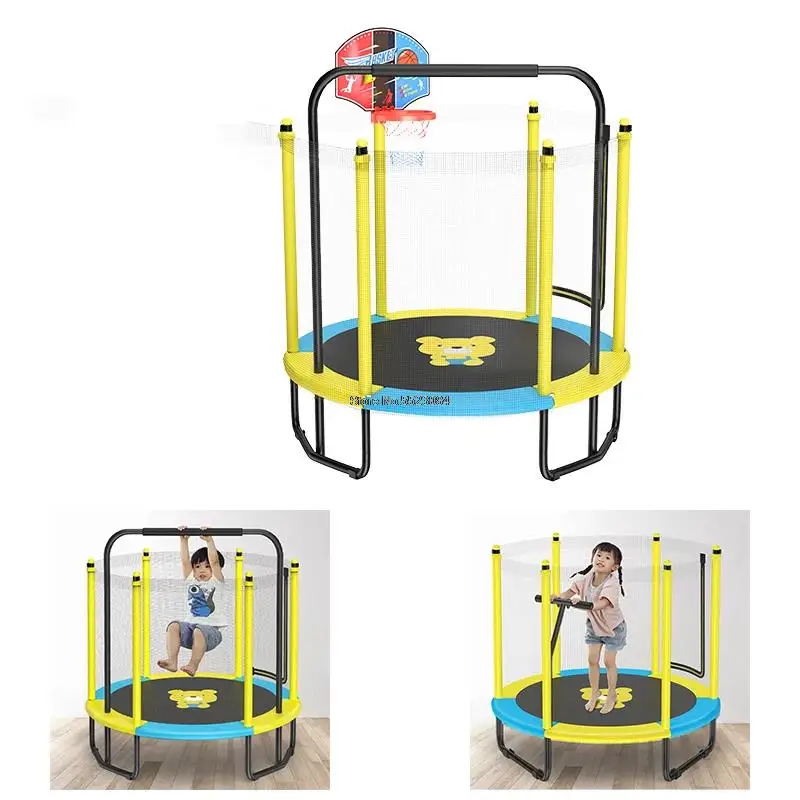 

Indoor and Domestic 59-inch Trampoline Foldable Design Shell Indoor and Outdoor Sports Children's Trampoline Children's Toys