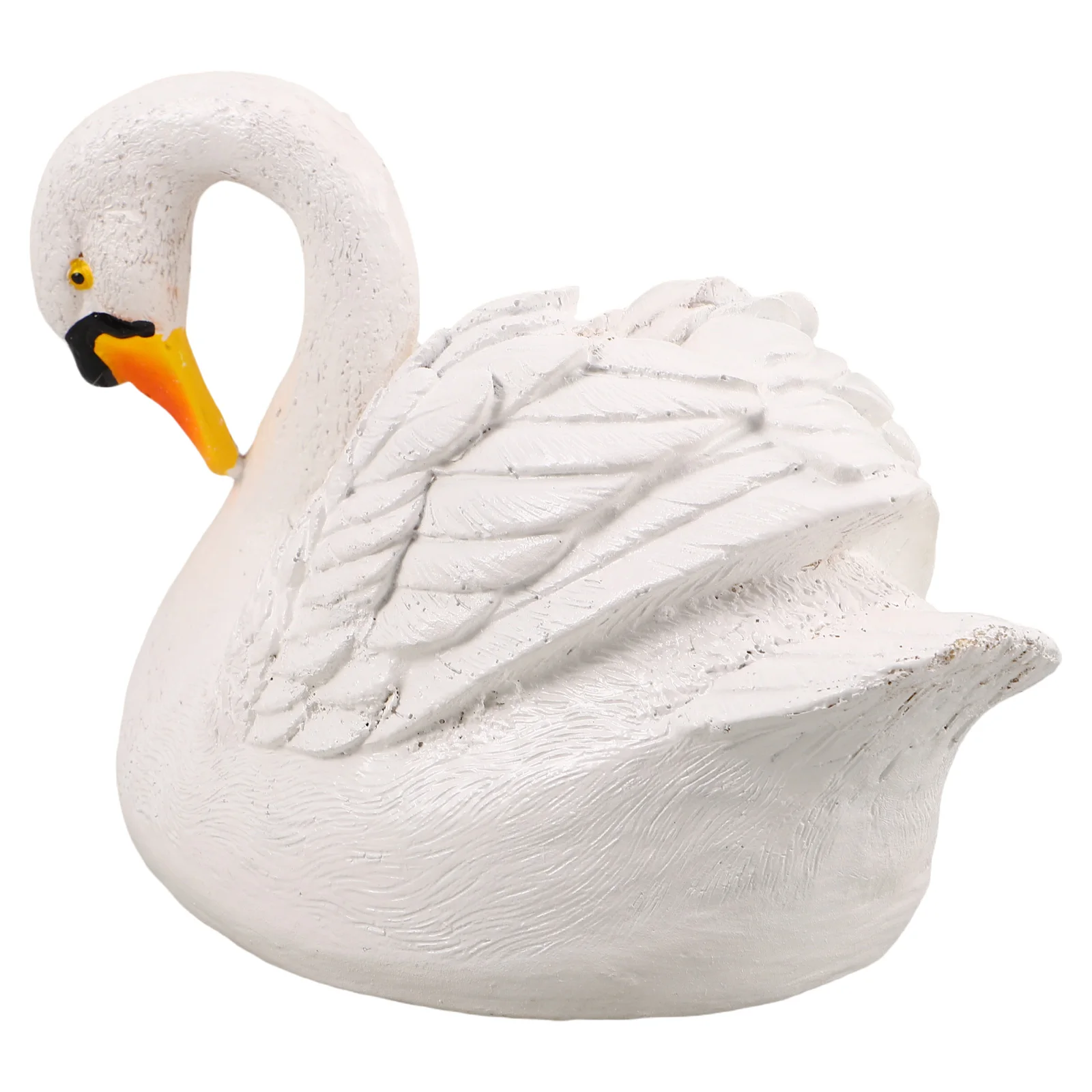 

Elegant Sculpture Outdoor Garden Decoration Resin Porcelain For Courtyard Pond Lawn Water Bird Decor Realistic Statue Garden
