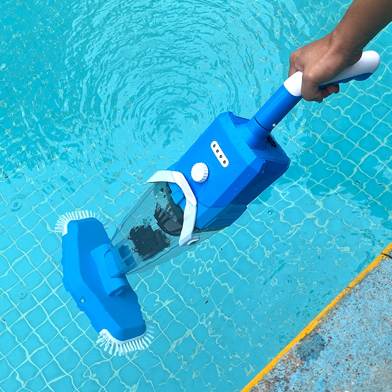 

Portable Handheld Rechargeable Battery-Powered Hot Tub Spa Pool Cleaning Tool Cordless Electric Automatic Swimming Pool