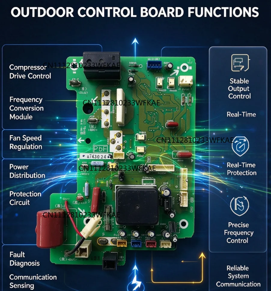 for Panasonic central multi-line air conditioner computer board outdoor unit main board A743025 frequency module A743024