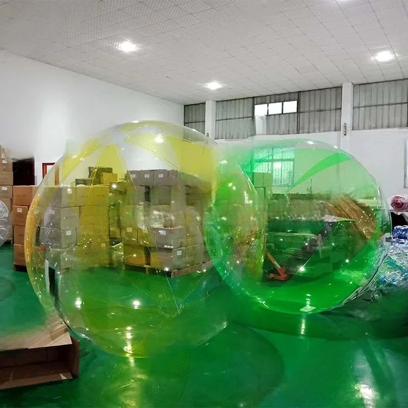 Bola de caminhada na água de 2m, bola inflável para caminhada na água, bola Zorb para piscina de água