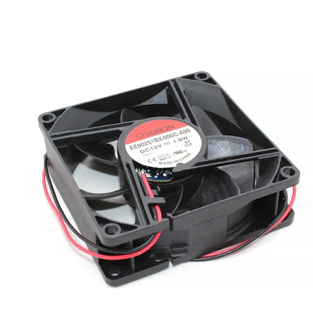 

New original EE80251BX-000C-A99 DC 12V 1.8 8025 8CM 80*80*25MM new magnetic levitation fan