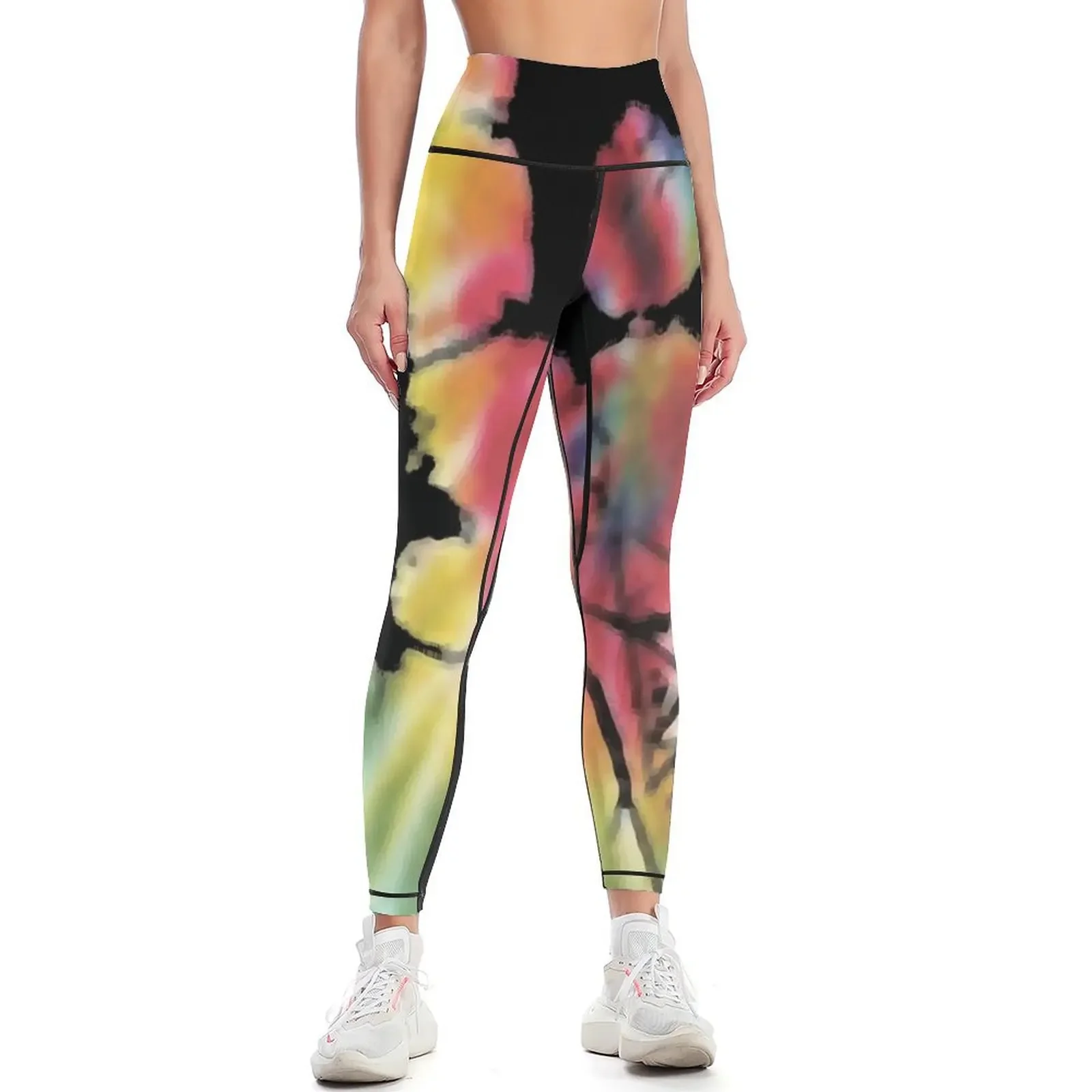 Tie dye jerry hand Leggings Women's sportswear joggers for Pants sport exercise clothing for Womens Leggings