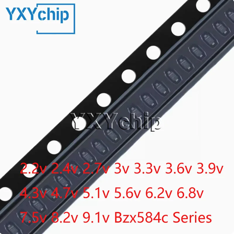 100Pcs Smd Zener Di…