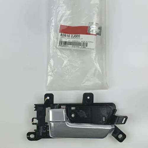 Imagen 1 del producto 1 Uds. Manijas interiores cromadas plateadas para puerta izquierda derecha para Kia Borrego Mohave 2007 - 2015 826102 J000 82610 2J000 82610-2J000