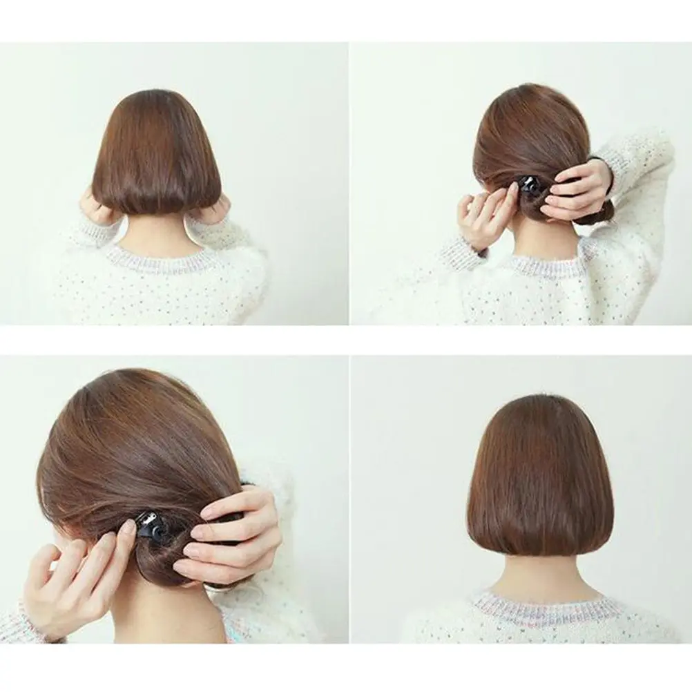 Hairdressing Tool Set Bun Maker Chignon Women's Styling Tools Donut Braiding DIY