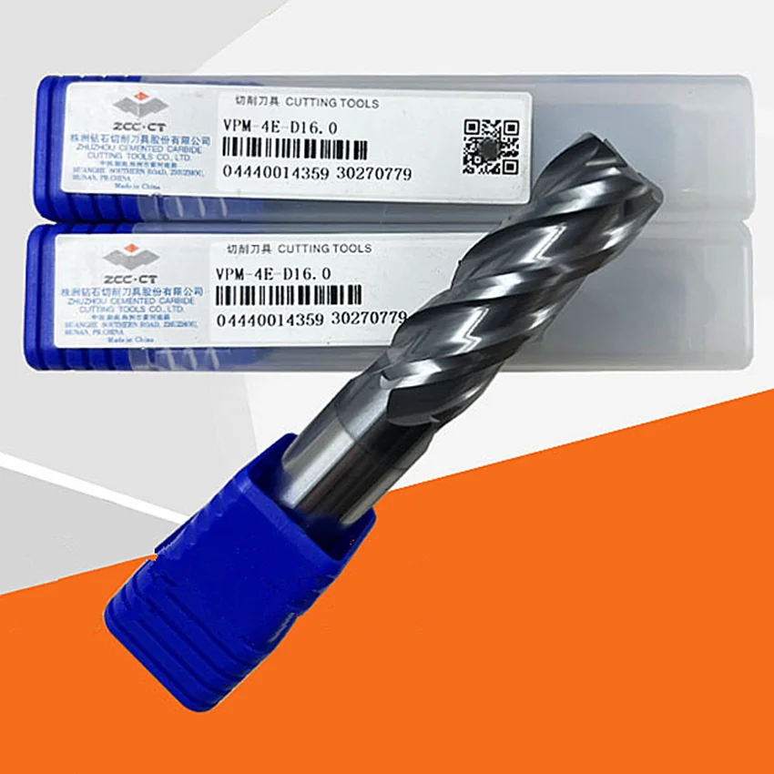 

VPM-4E-D12.0/VPM-4E-D14.0/VPM-4E-D16.0/VPM-4E-D18.0/VPM-4E-D20.0 ZCC.CT CNC carbide mills 4 flute end mills 4T End Mills