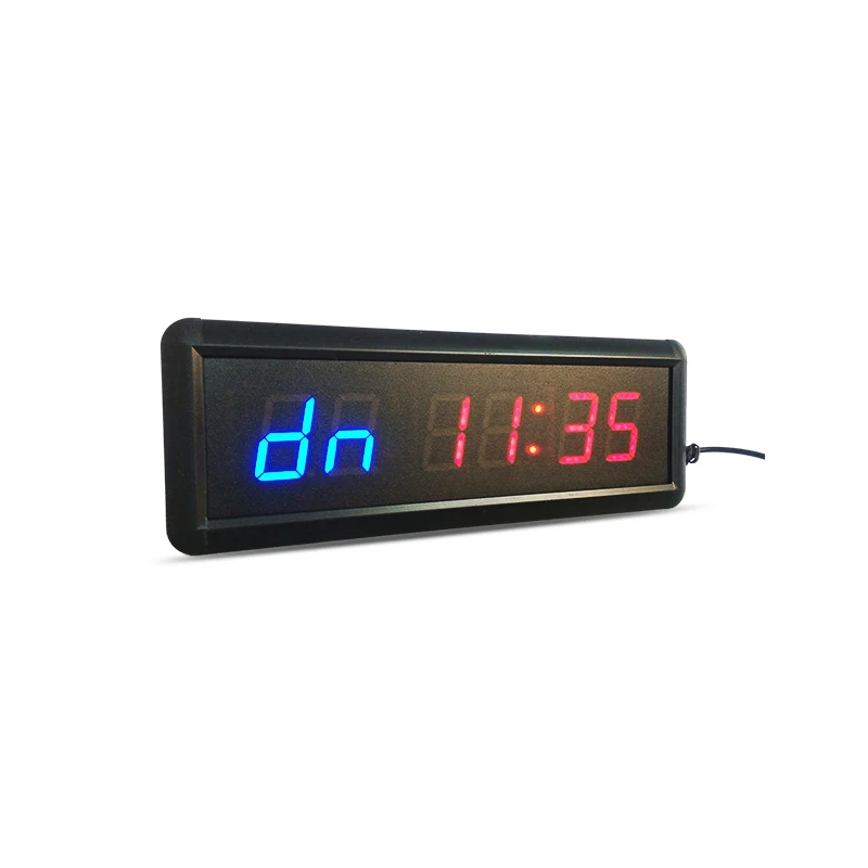 

Hangzhou Honghao Digital LED Wall Clock Countdown Timer with Remote for Boxing Interval Electronic Sports Timer