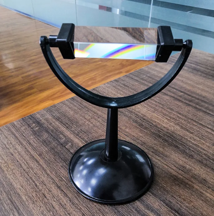 K9 Optical Glass Crystal Prism 30X30X50Mm Teaching Rainbow Photo Triangle Prism Experiment Prism