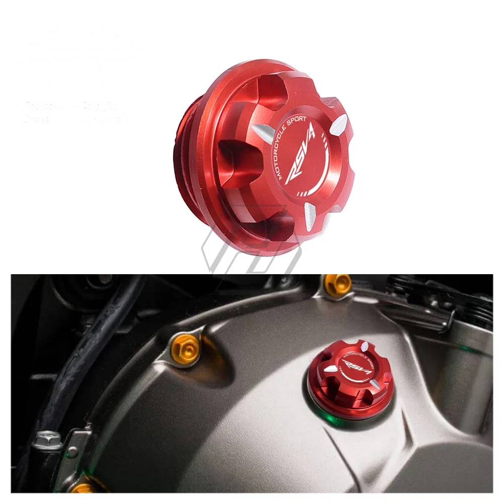 

For Aprilia RSV4 R RF RR 2009-2021 Motorcycle Oil Sump Drain Cap Screw Sump Nut Bolt