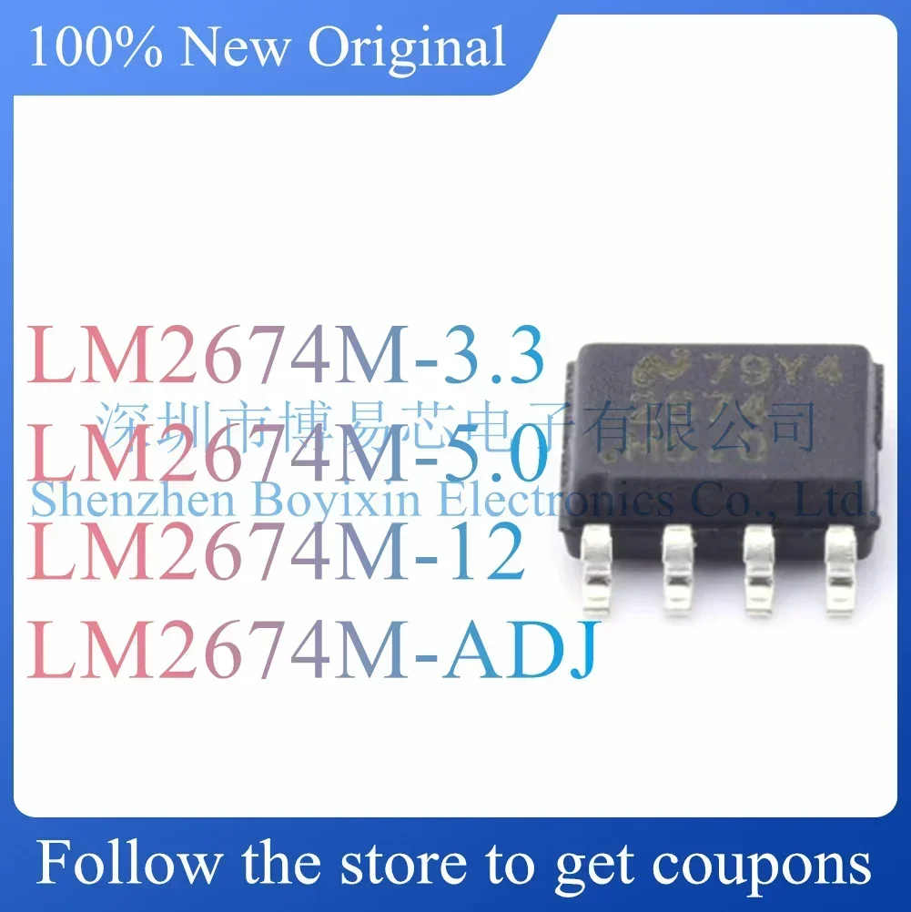 

NEW LM2674M-3.3 LM2674M-5.0 LM2674M-12 LM2674M-ADJ Original Product