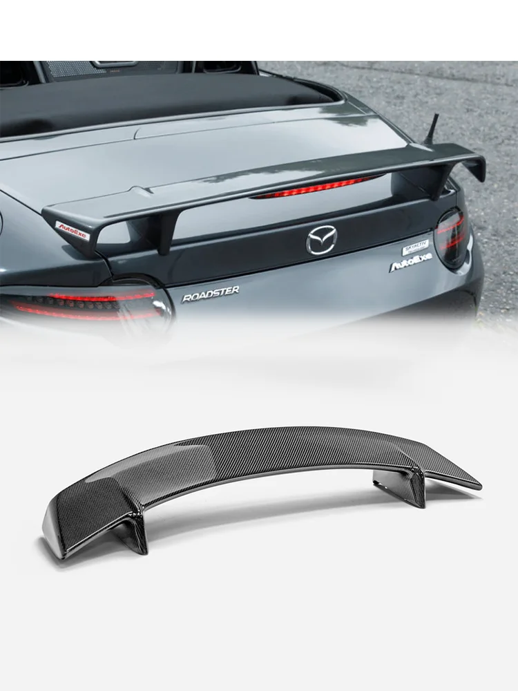 For Mazda MX5 ND5RC Miata Roadster AE Type Rear Spoiler (Not for hardtop) | MX5 Exterior Rear Aerodynamic Styling Component