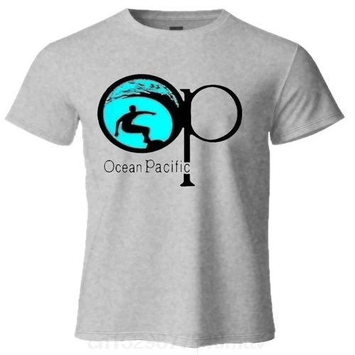 Imagen 2 del producto Camiseta informal con estampado de océano y Pacífico, ropa de calle a la moda para hombre, camiseta de Hip Hop, ropa holgada y transpirable, camisetas cómodas