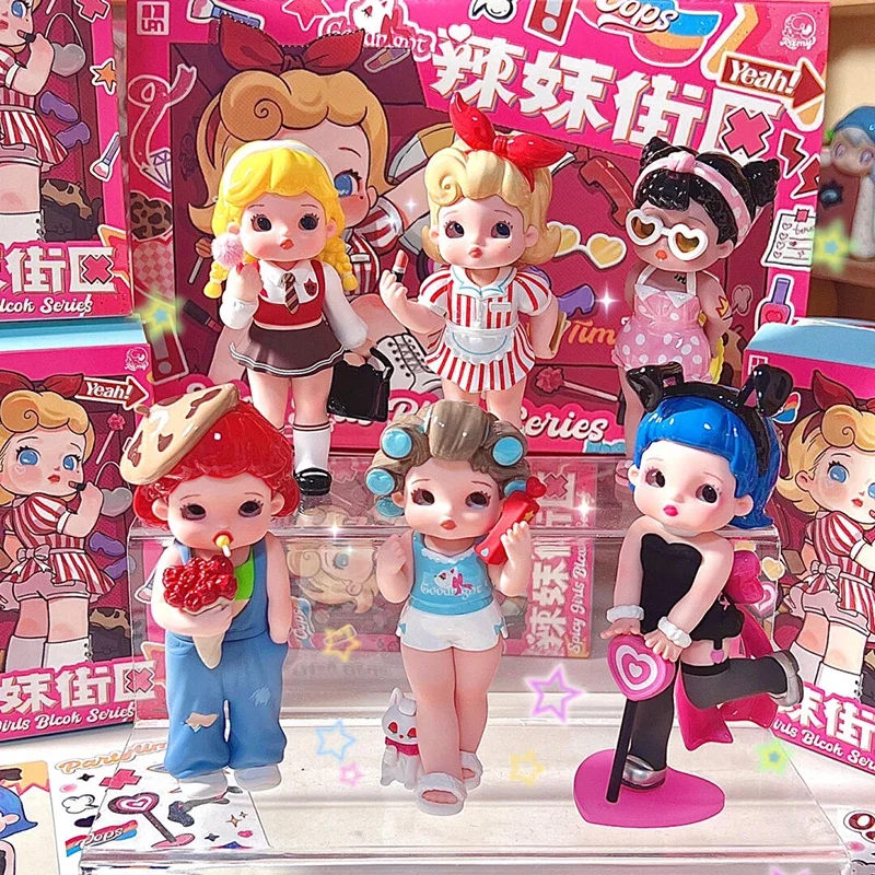 

Spice Girls Blind Box Letsvan American Retro Doll Series Action Figure Fashion Play Gift Collection Desktop Surprised Toys