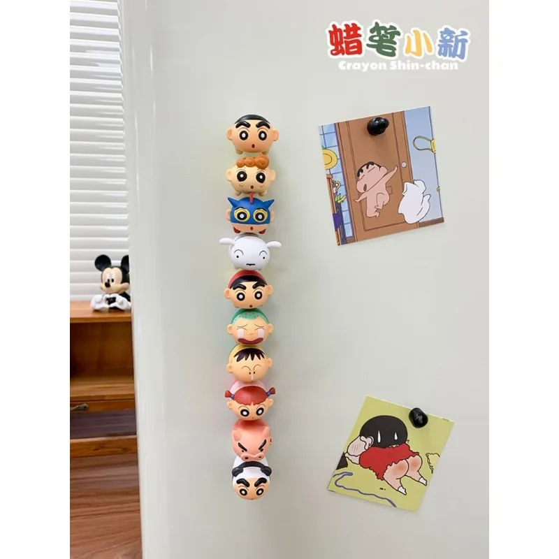 Crayon Shin Chan Refrigerator Sticker 3D Magnet Cute Personalized Decoration Refrigerator Cartoon Sticker Magnetic Sticker