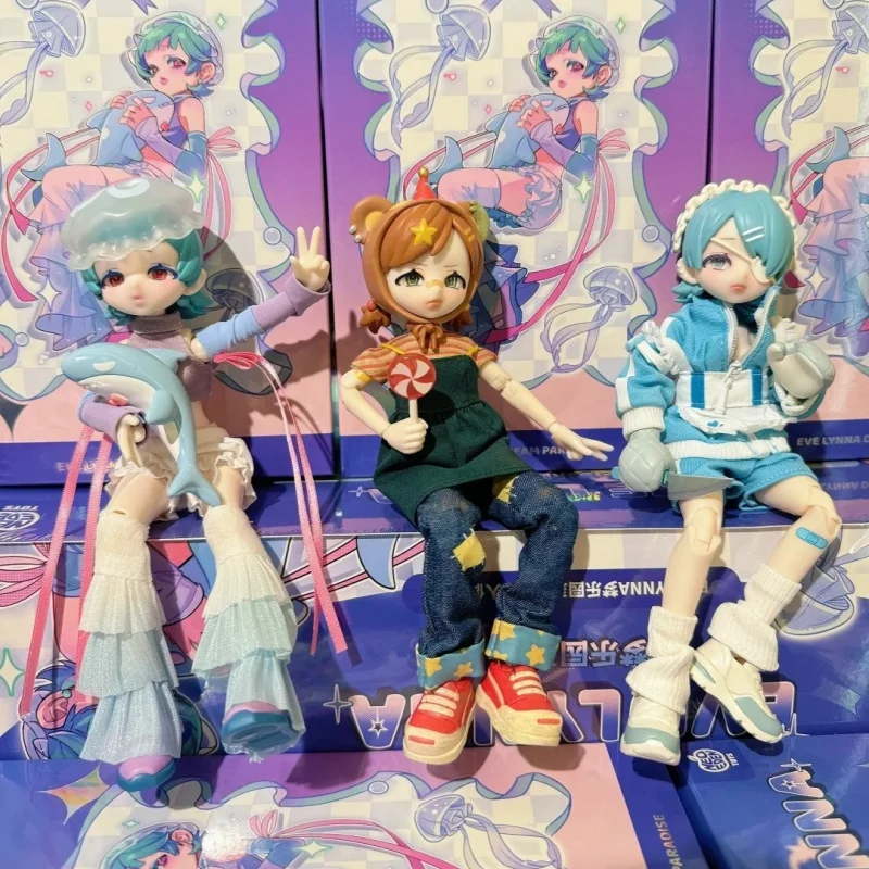 

Eve Lynna Dream Park Series Bjd Action Figure Blind Box Kawaii Joint Mobile Doll Collectible Toy Surprise Gift Mystery Model