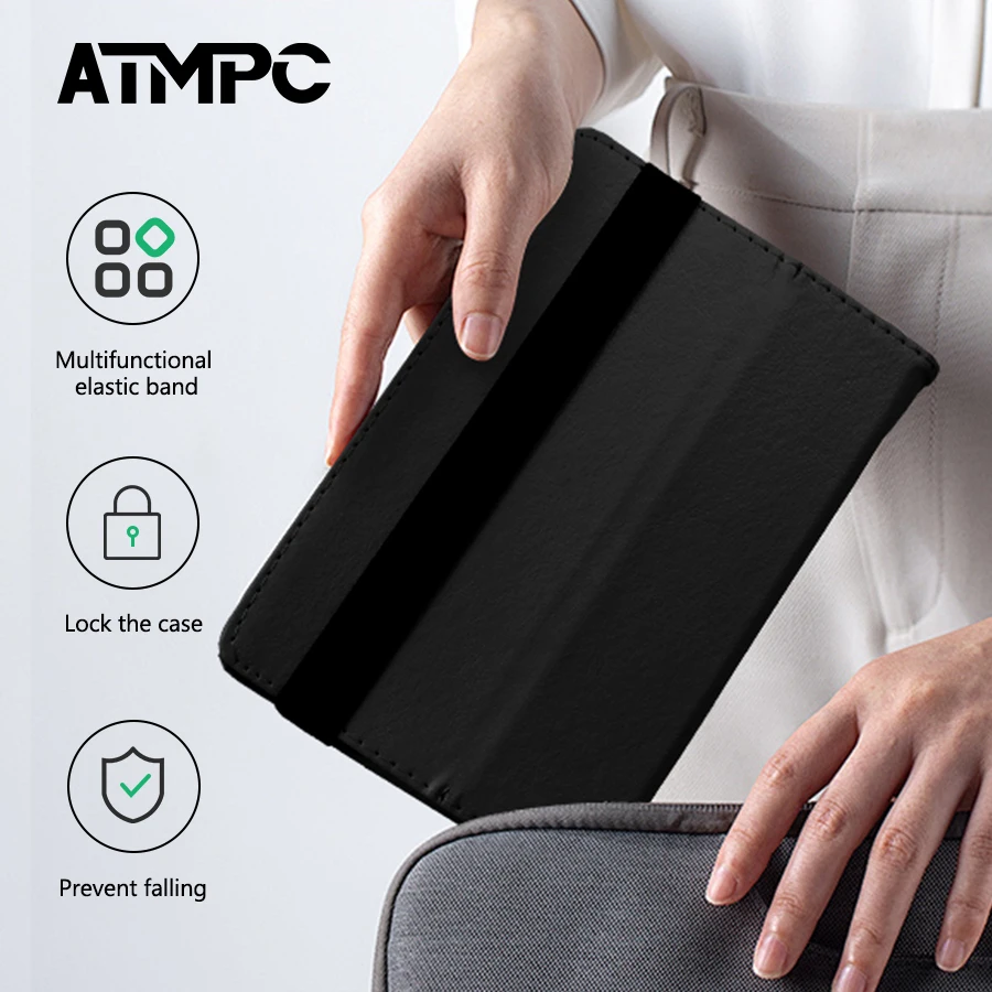 ATMPC – tablette PC 7 pouces, Android 11, 3 go de RAM + 32 go de ROM, Quad Core, écran HD IPS, double caméra, WiFi, extension 128 go