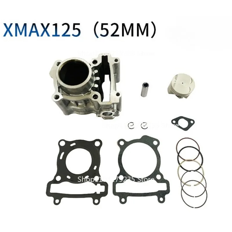 

Suitable for YAMAHA XMAX125 52mm Motorcycle Engine Piston Cylinder Kit