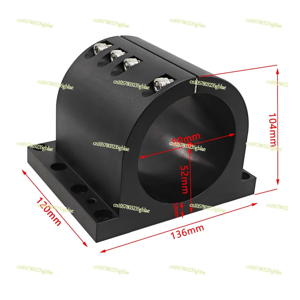 Engraving Machine Spindle Holding Hoop Fixing Seat Electric Spindle 62mm80mm150mm Mounting Bracket Holding Seat Fixture