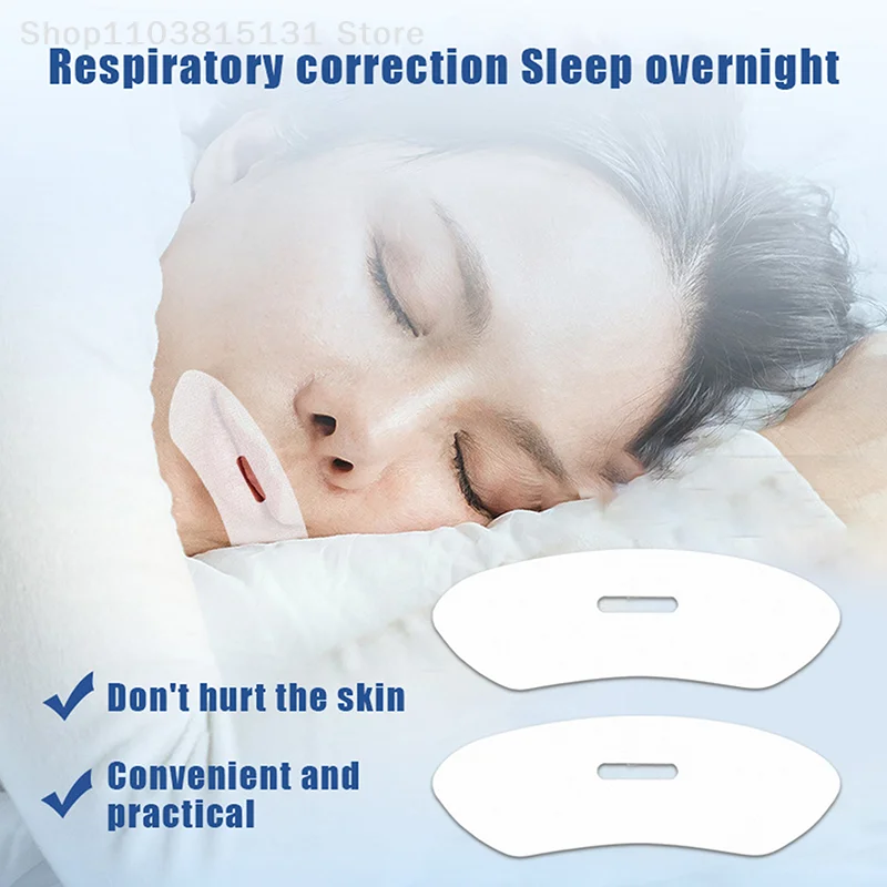 

120Pcs/box Stop Snoring Strips Nose Breathing Patches Aid Sleeping Better Nasal Stickers Night Sleep Mouth Orthosis Tapes