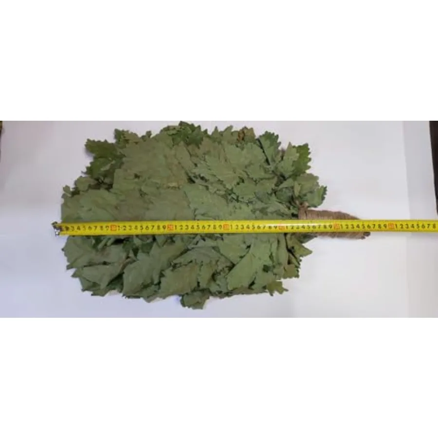 

Очень большая традиционная русская кавказская дубовая щетка-венок (2 шт.) для сауны и бани, профессиональная, органическая, для массажа