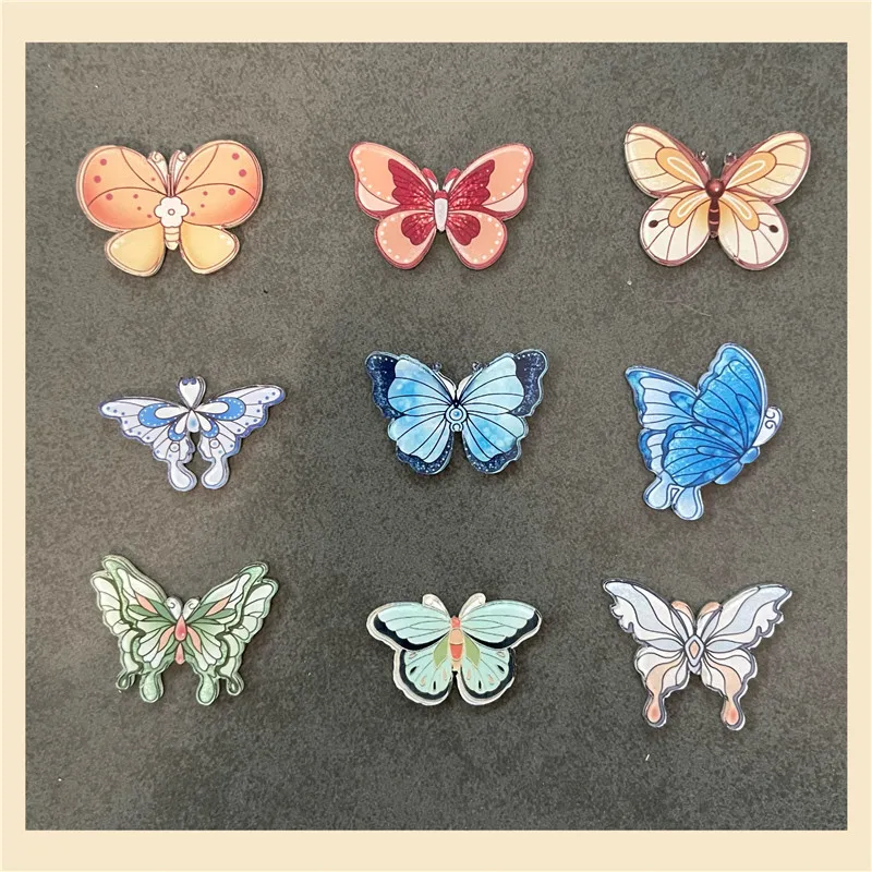 

6Pcs Butterfly Refrigerator Magnets, Chinese Style Ancient Style National Style Decorative Magnets,Home Decor， fridge magnet
