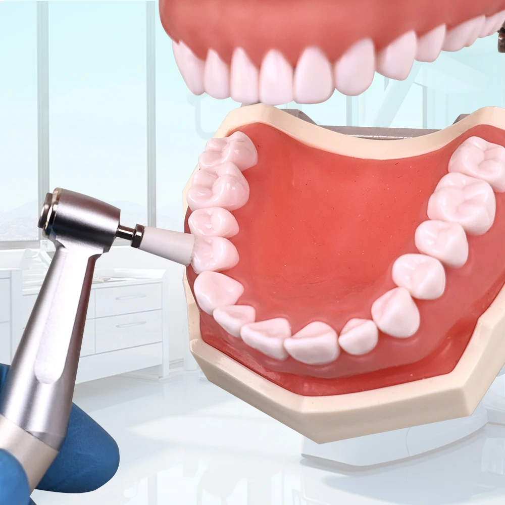 25Pcs/Box Dental Composite Polisher Finishing Cup Polishing Inverted Cone Finish Point CA 2.35MM Mandrel Dentist Polishing Tools