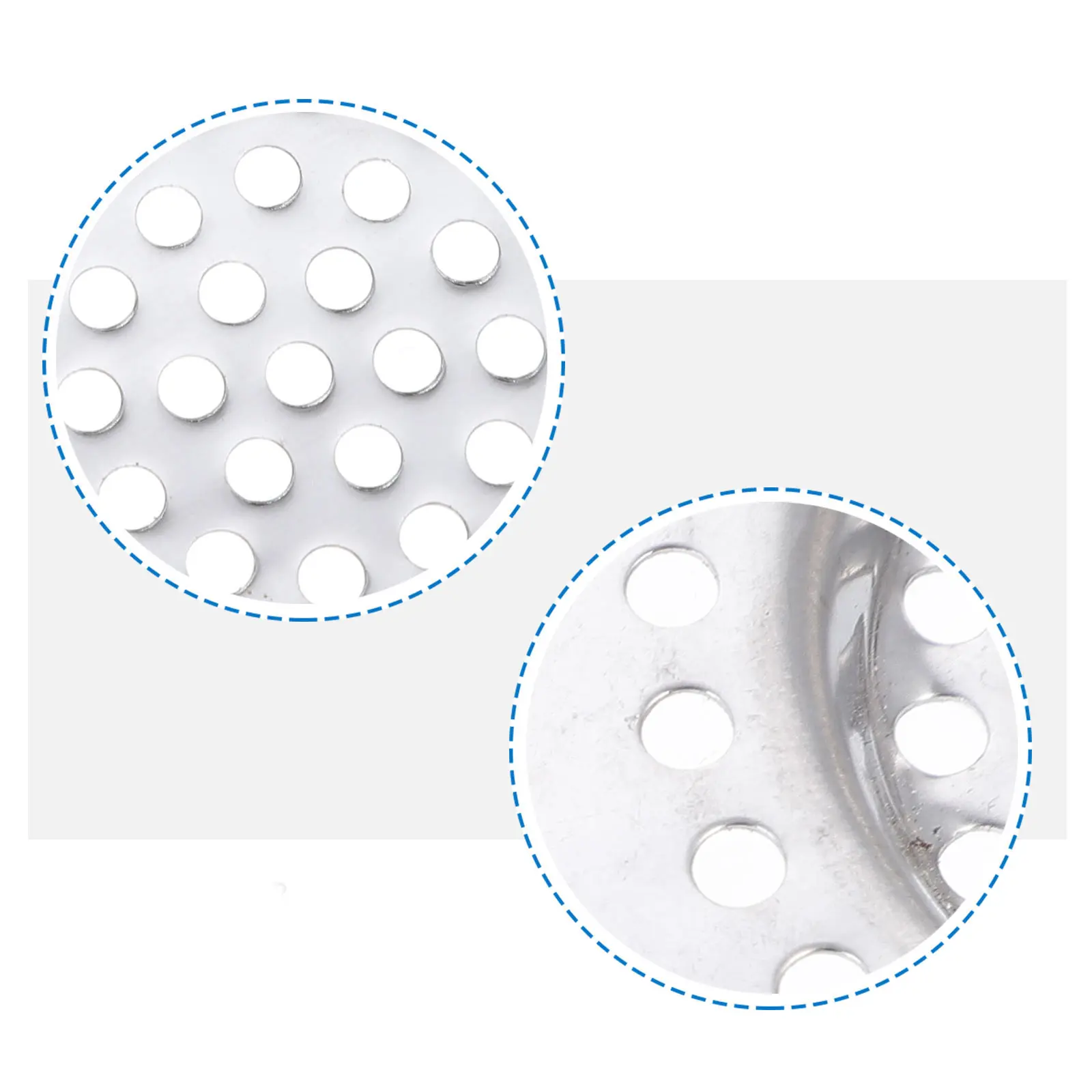 

6 Pcs Steel Strainer Trap Filter Sink Filter Durable Kitchen Strainer Hair Catcher Utility Drain Garbage Water Trough