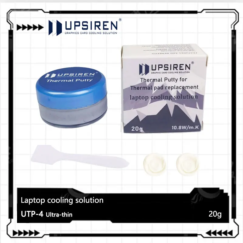 

UPSIREN UTP-4 ультратонкий для ноутбука RAM GPU IC процессор быстрое охлаждение термопрокладка замена теплоблокирующая шпатлевка